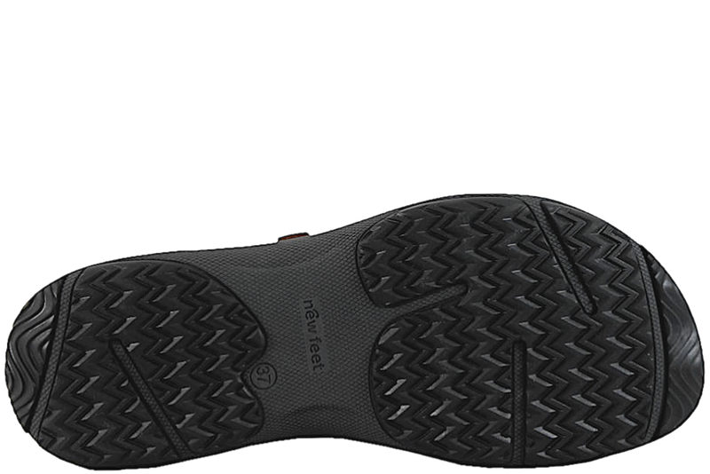 NEW FEET SKO I SORT GLAT SKIND