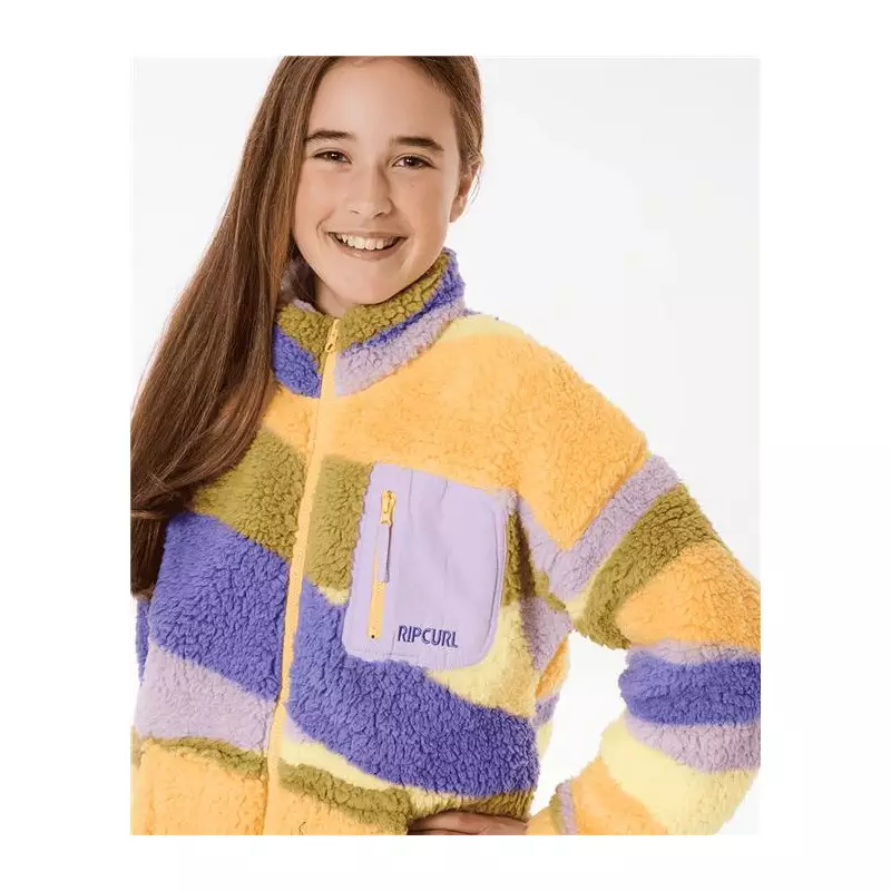Sweat junior RIPCURL Sunrise Wavy Polar Fleece-Girl Multicolor