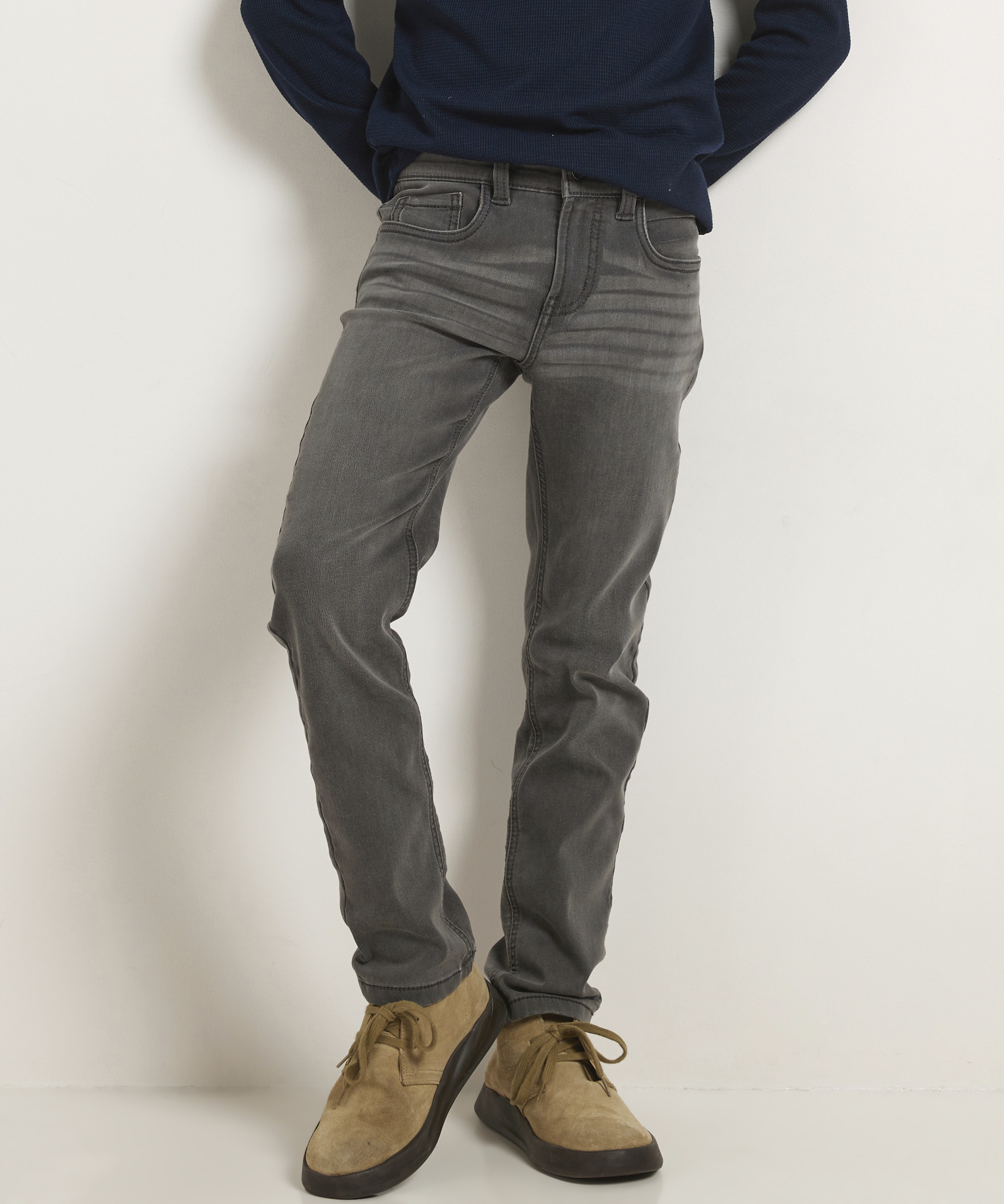 slim fit jogg jeans - grijs
