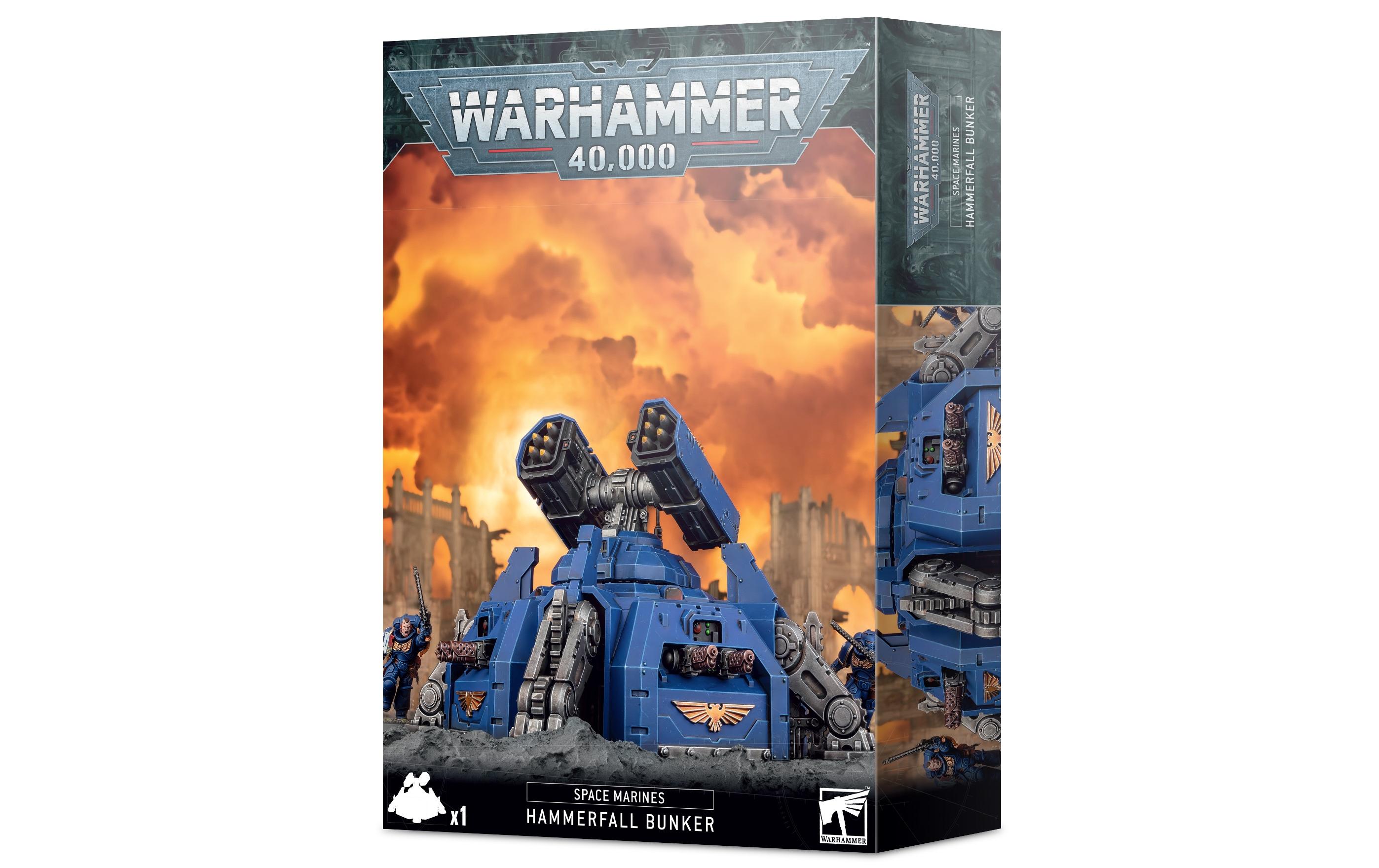 Diorama Warhammer 40.000 Space Marines Hammerfall BunkerWarhammer 40k Hammerschlag Sturmbunker
