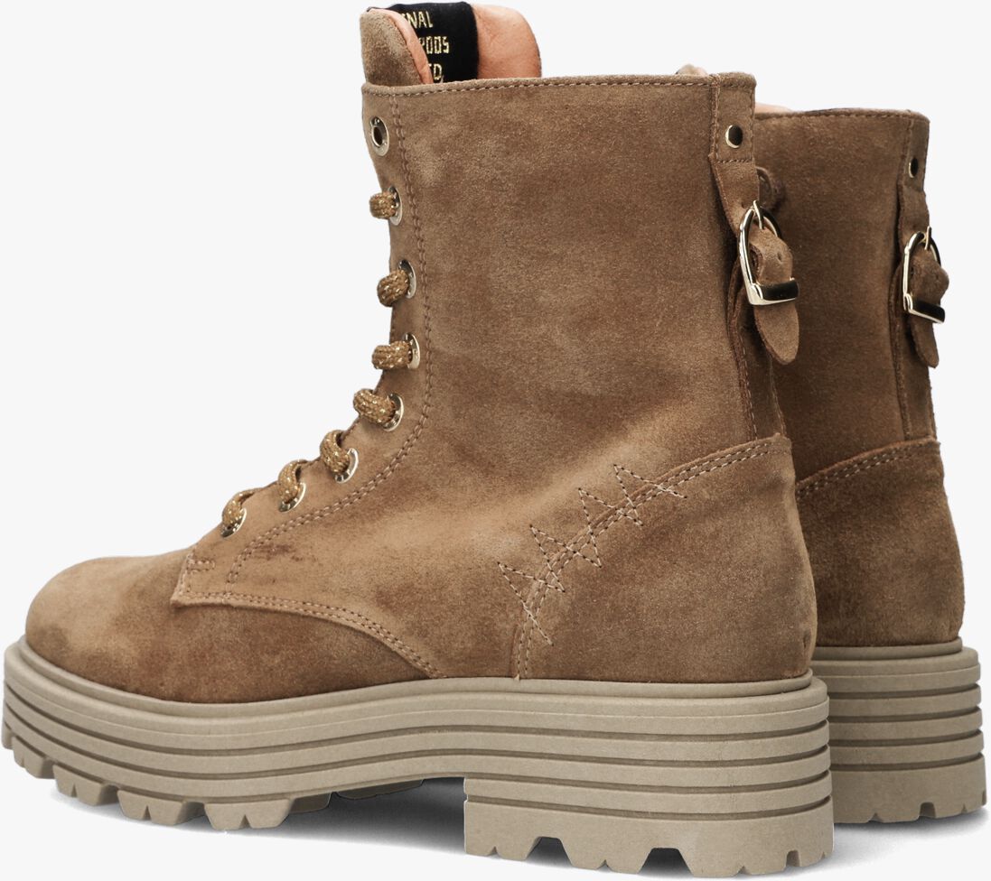 RED-RAG cognac red-rag biker boots 12396
