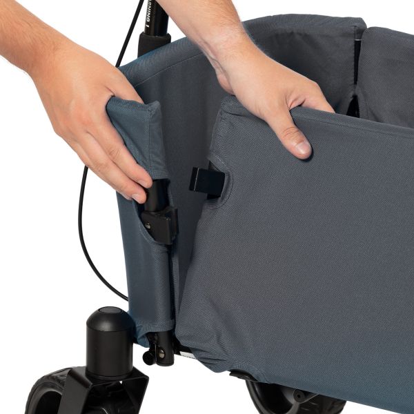 Beachwagon Bolderkar Mini Darkgrey