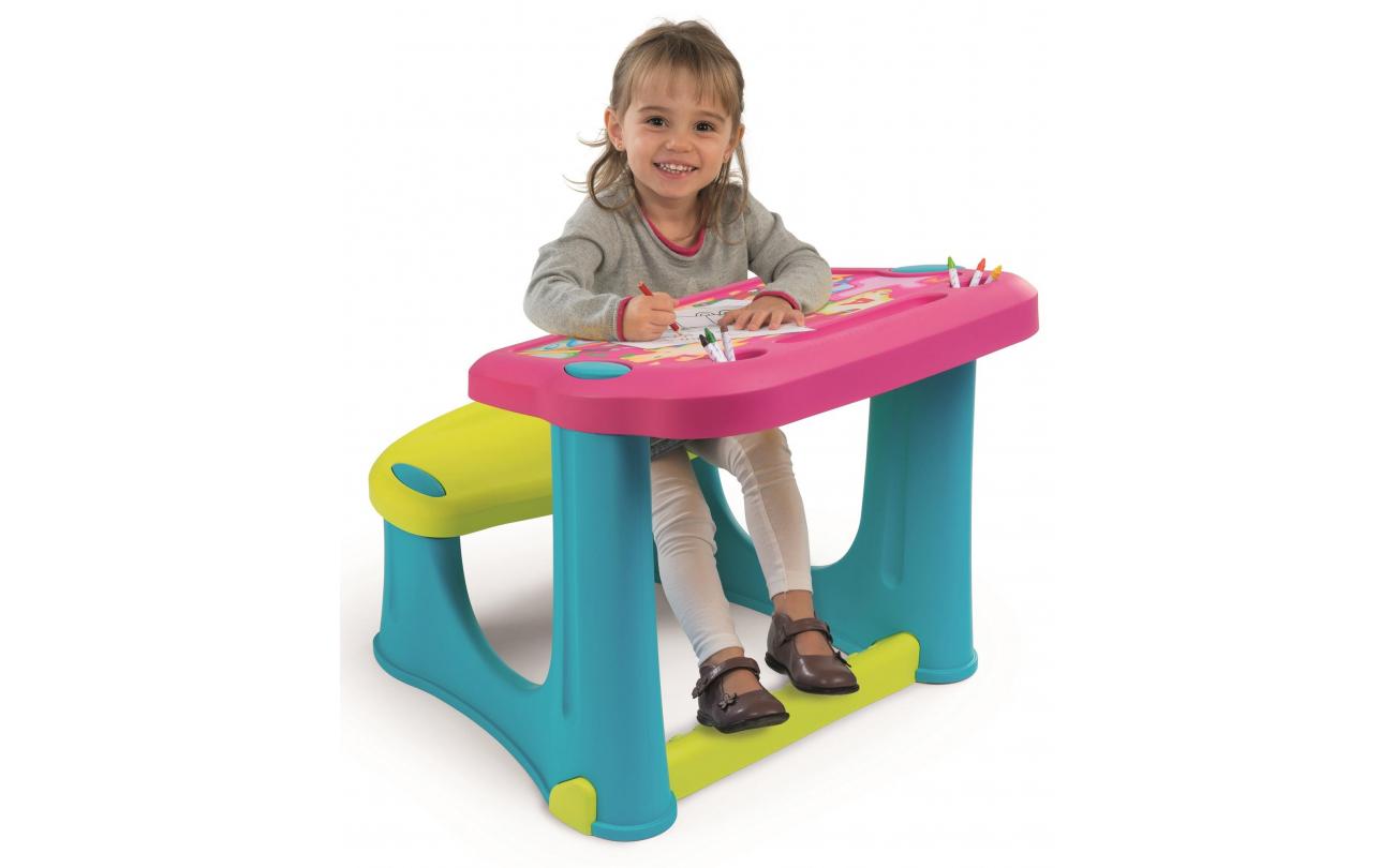 Smoby Bureau met accessoires