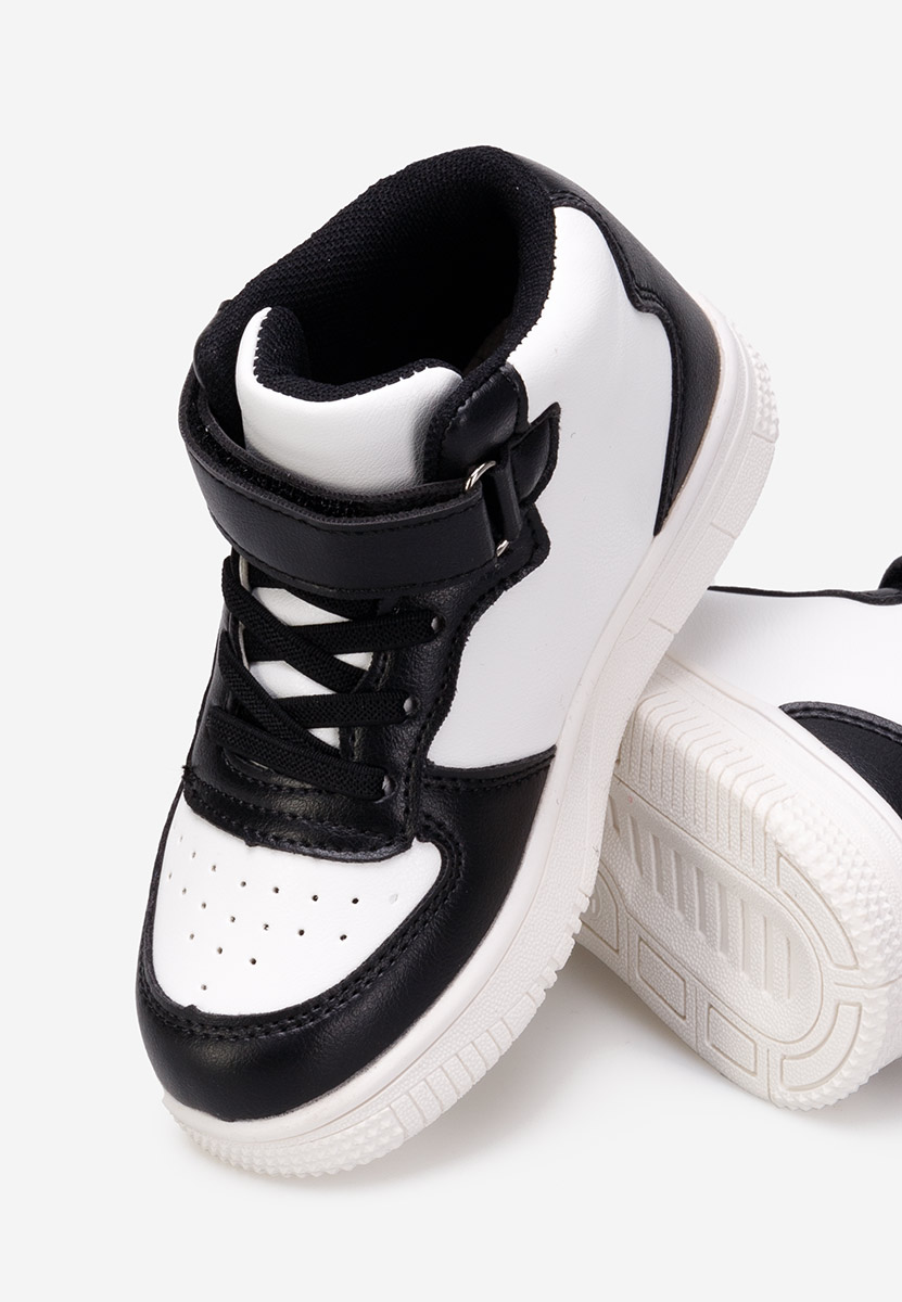 Baskets pour enfants noirs Giants A V1