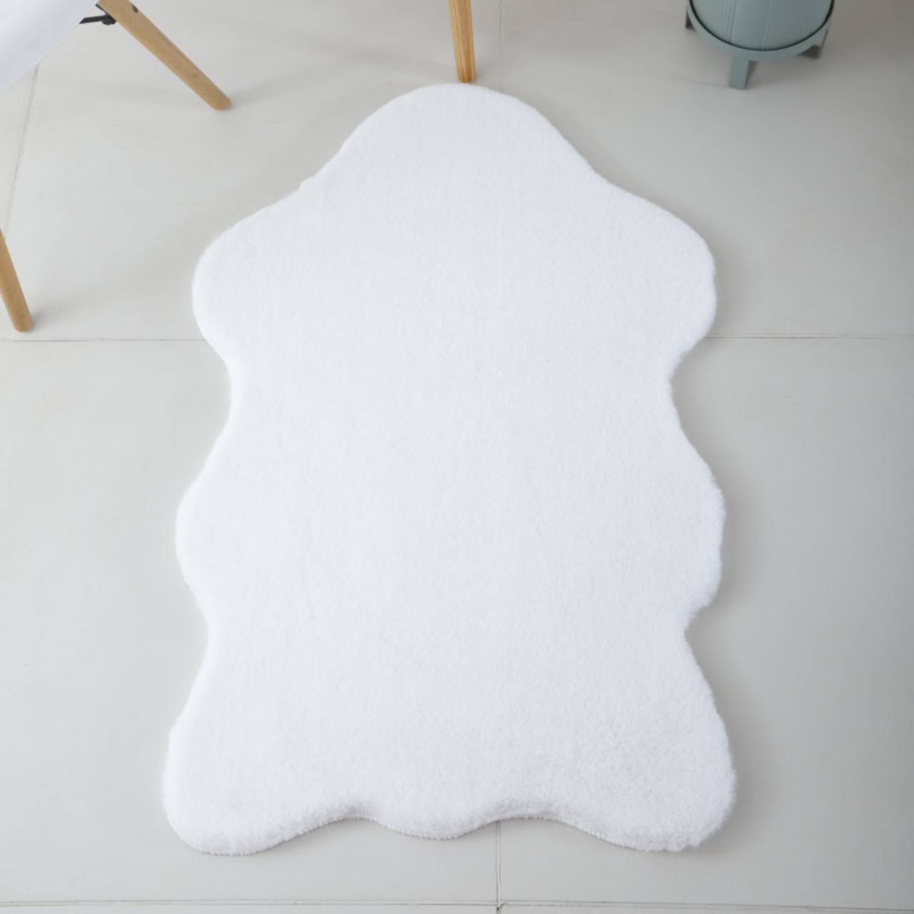 Teppich, Super Weich, Kunstfell, Flauschig, Waschbarer Kinderzimmer, Babyzimmer