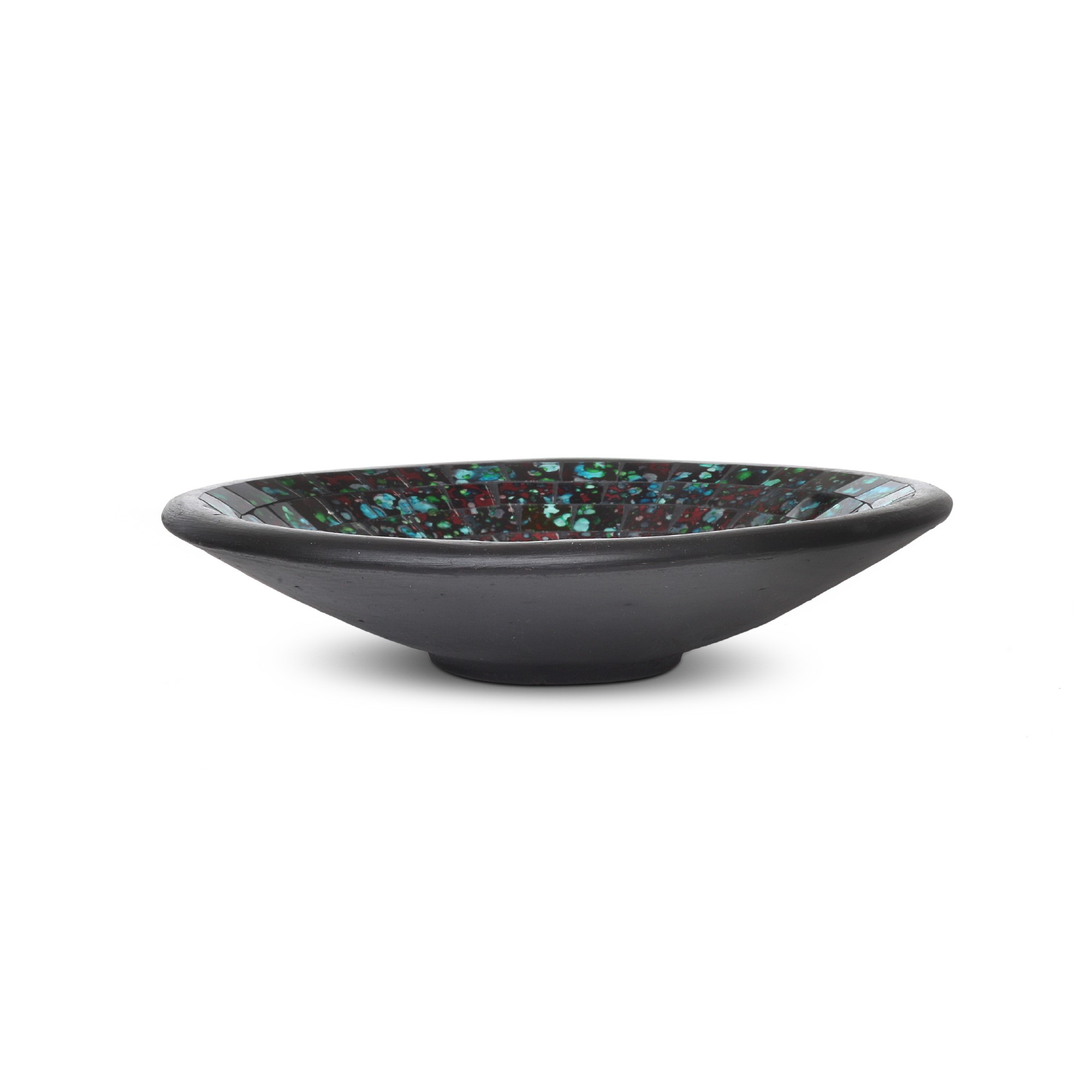 Mosaikteller 'Renoir', multicolor, in 3 Größen von fischer's lagerhaus