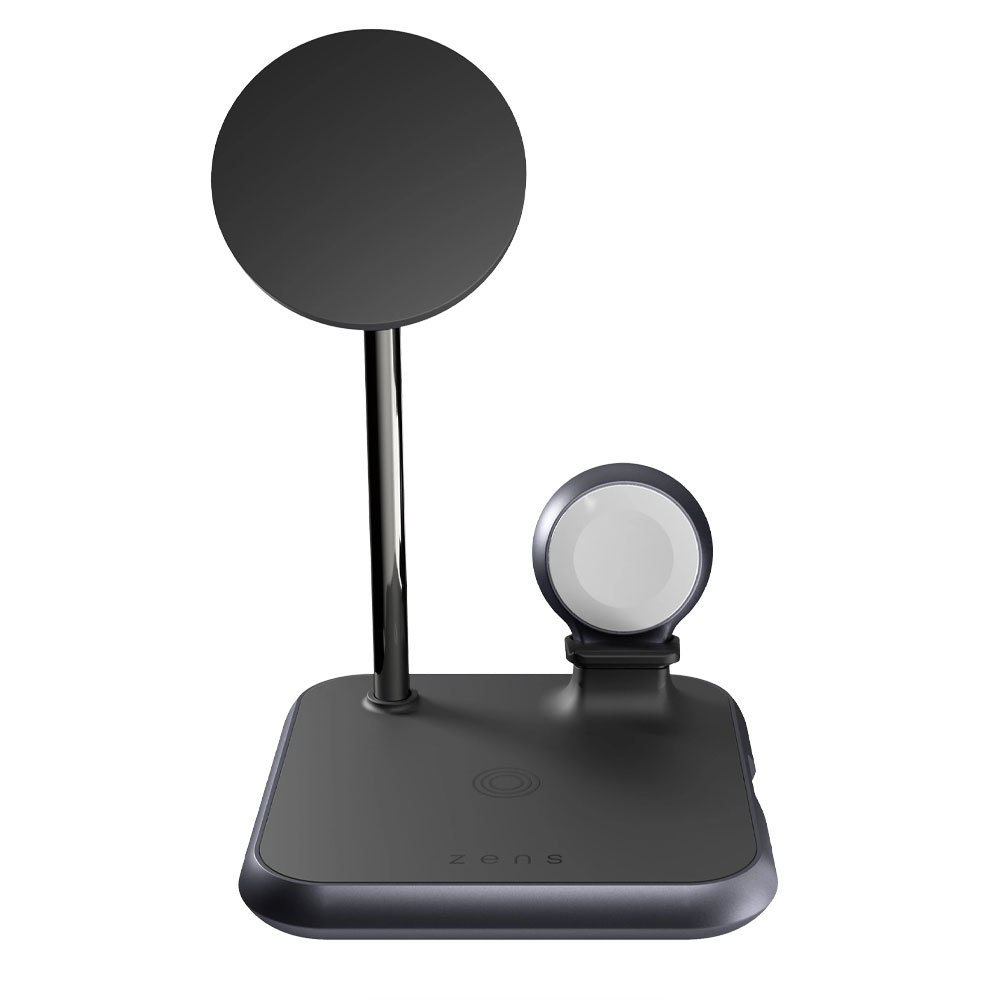 4in1 (45W) Multifunktions Magnetic Qi Wireless Charging MFi Ladegerät Apple Watch / Smartphone / AirPods (ZEDC20B/00) - Schwarz