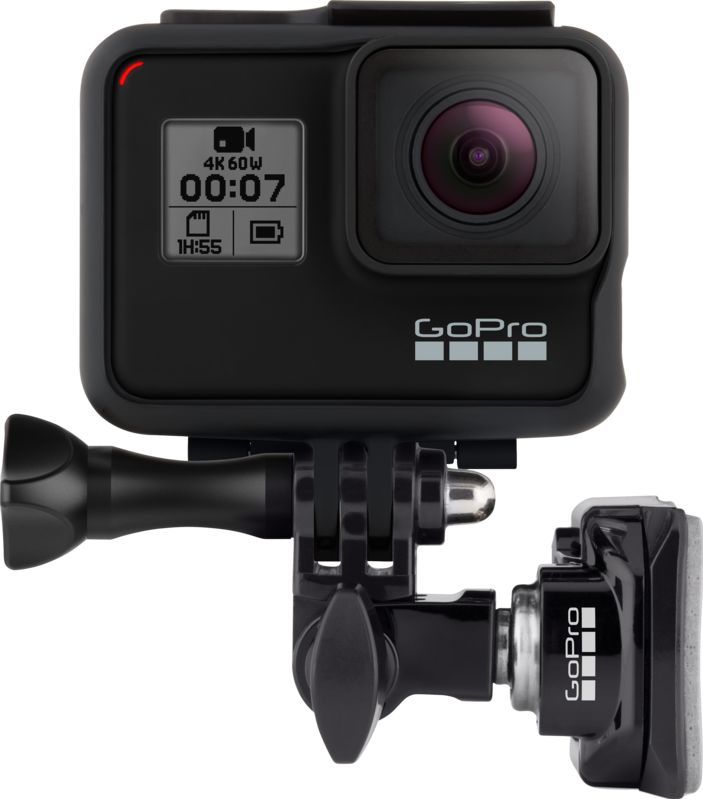 GoPro - Helmet Front + Side Mount - Sportcamera - Zwart - Voor Unisex