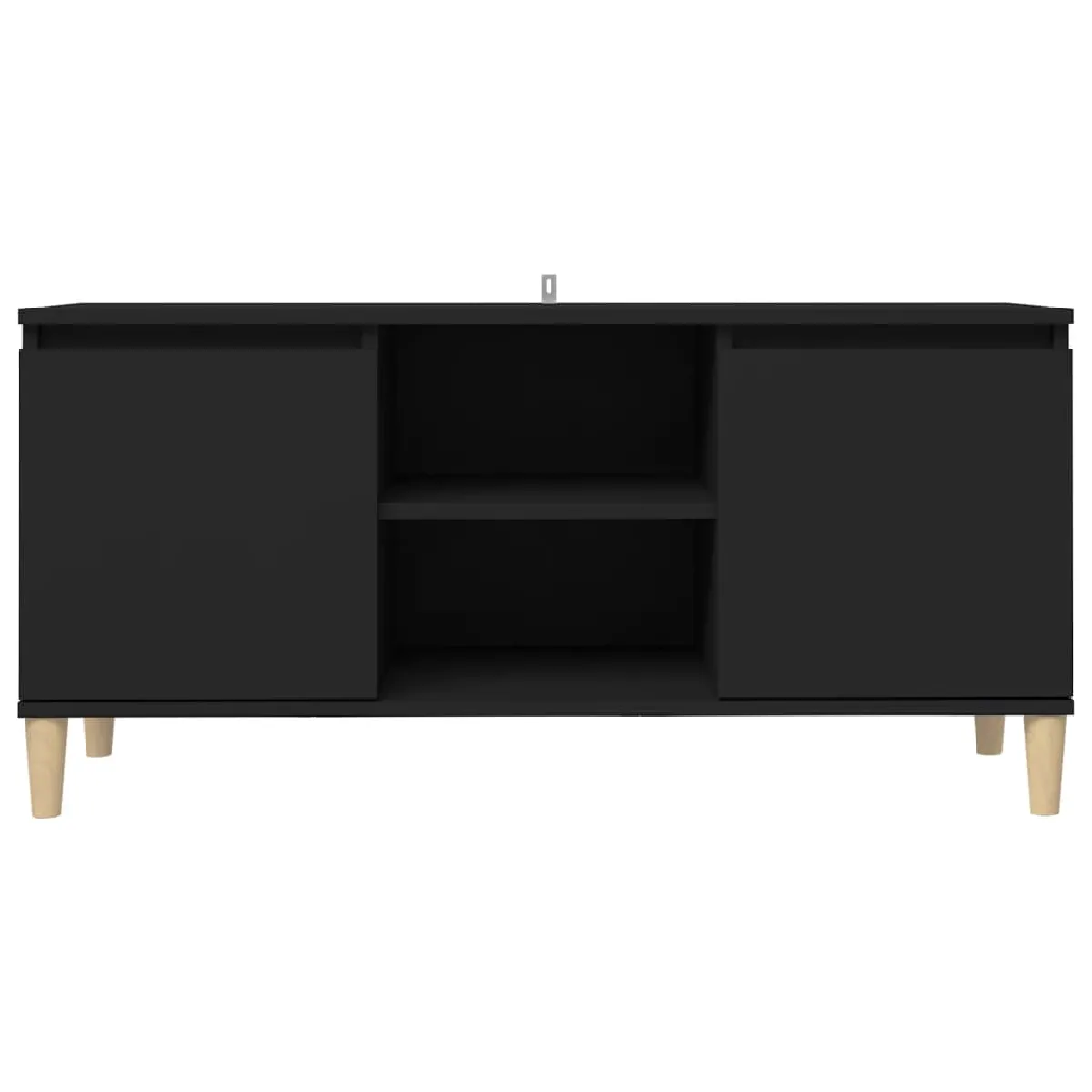 vidaXL Meuble TV - Noir
