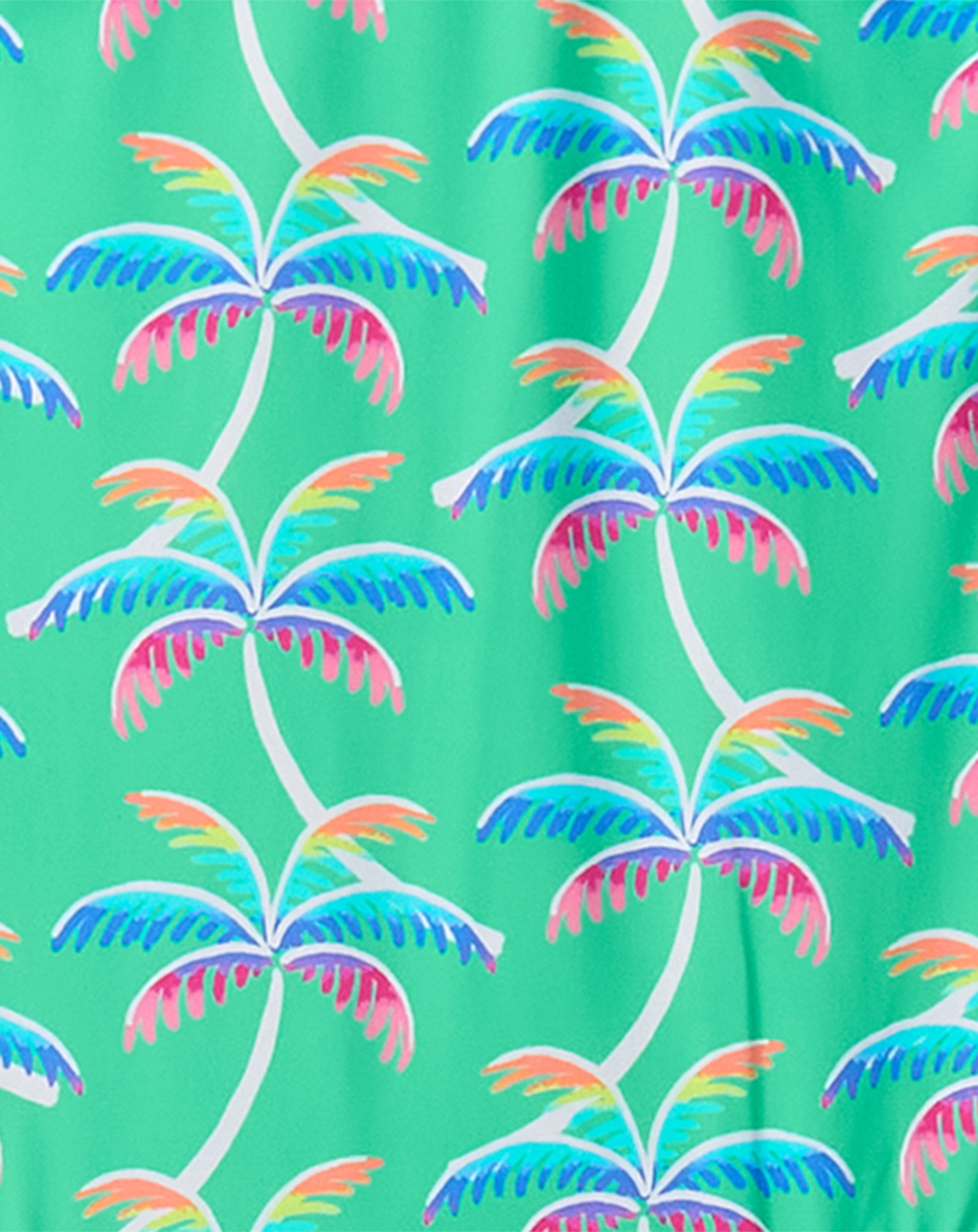 Badeanzug RAINBOW PALM in grün