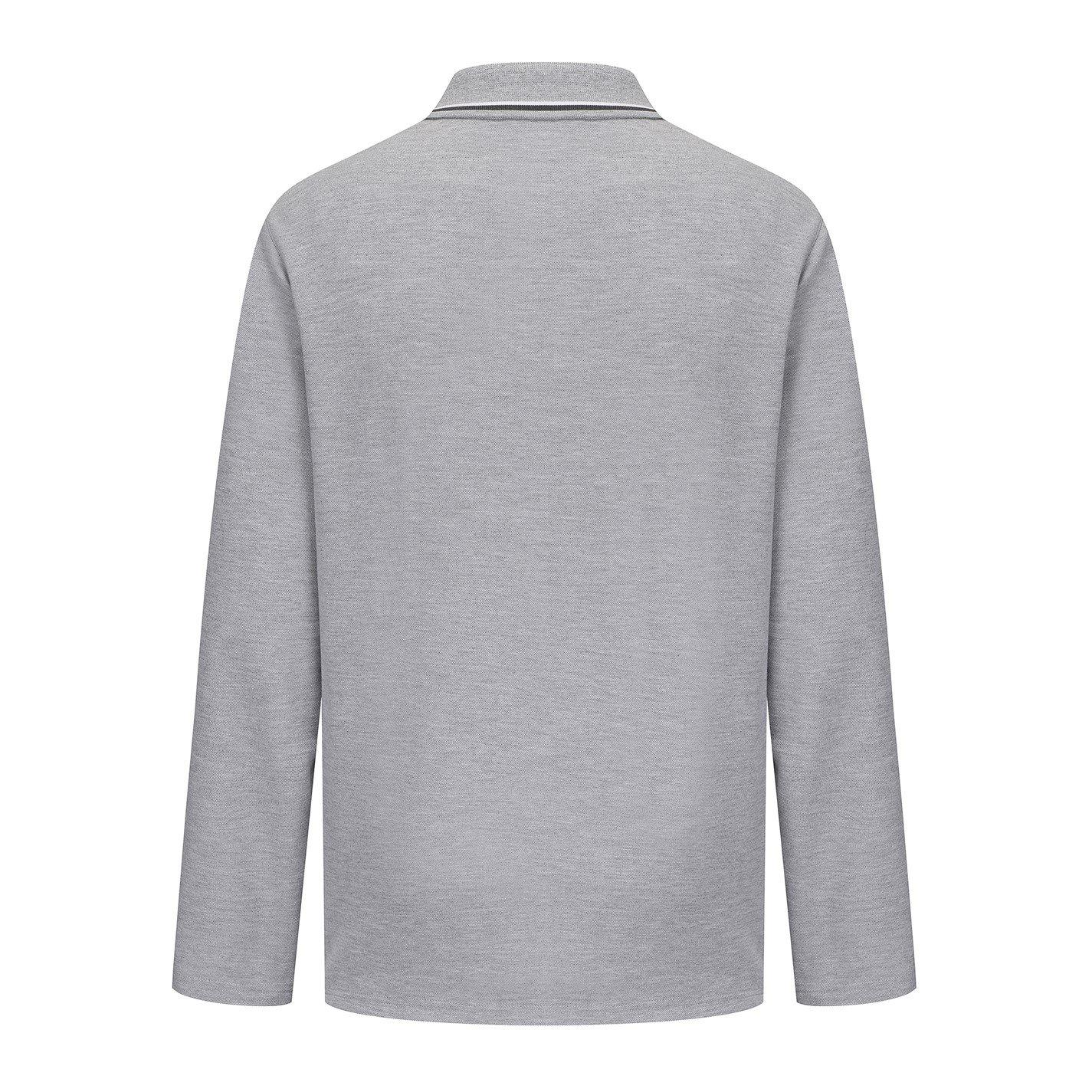 Slazenger Long Sleeve Tipped Polo Men