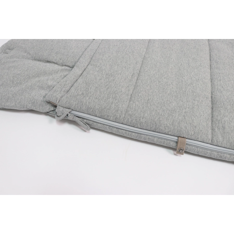 KAISER Ganzjahresfußsack TIFFY JERSEY light grey