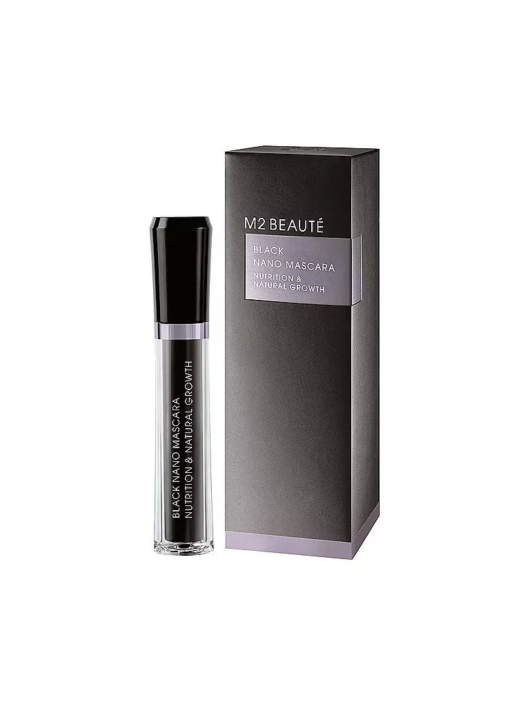 M2 BEAUTÉ Black Nanao Mascara ( 01 Black )  schwarz