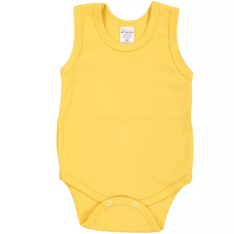 TupTam Baby Jungen Achselbody 5er Pack gelbgrün
