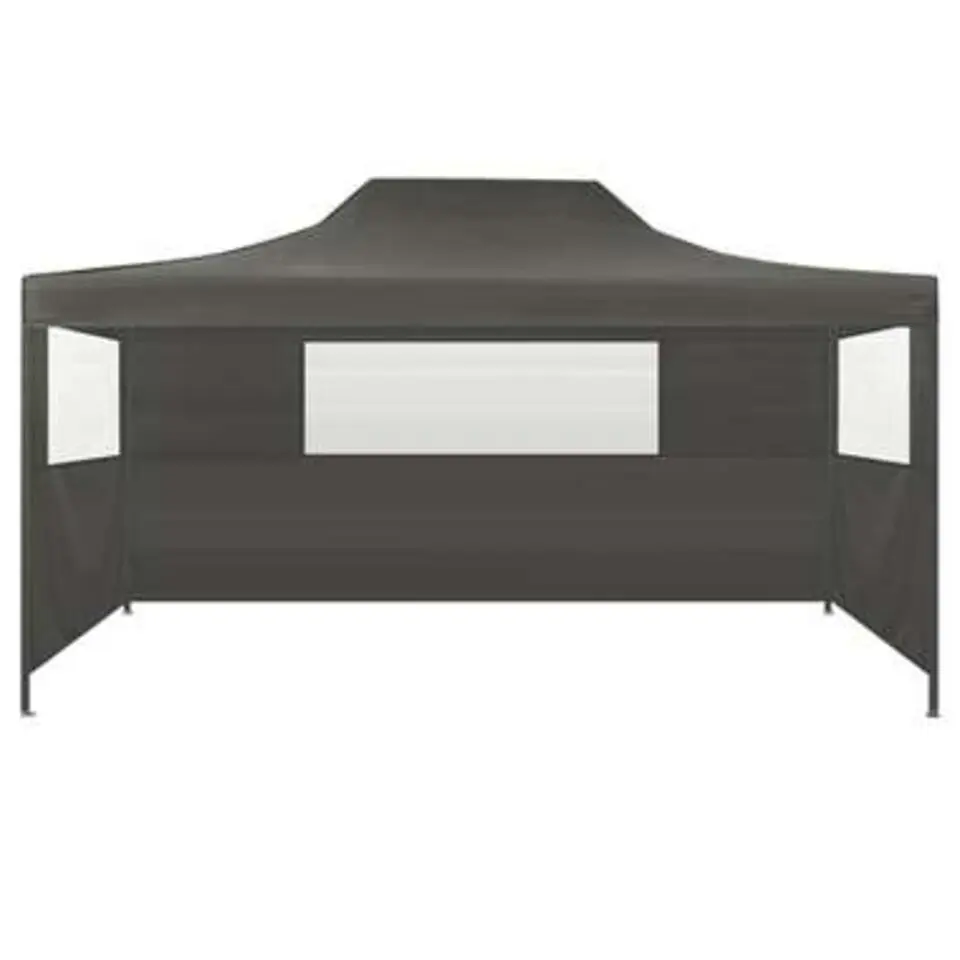 vidaXL - Partytent - Antraciet - Stof