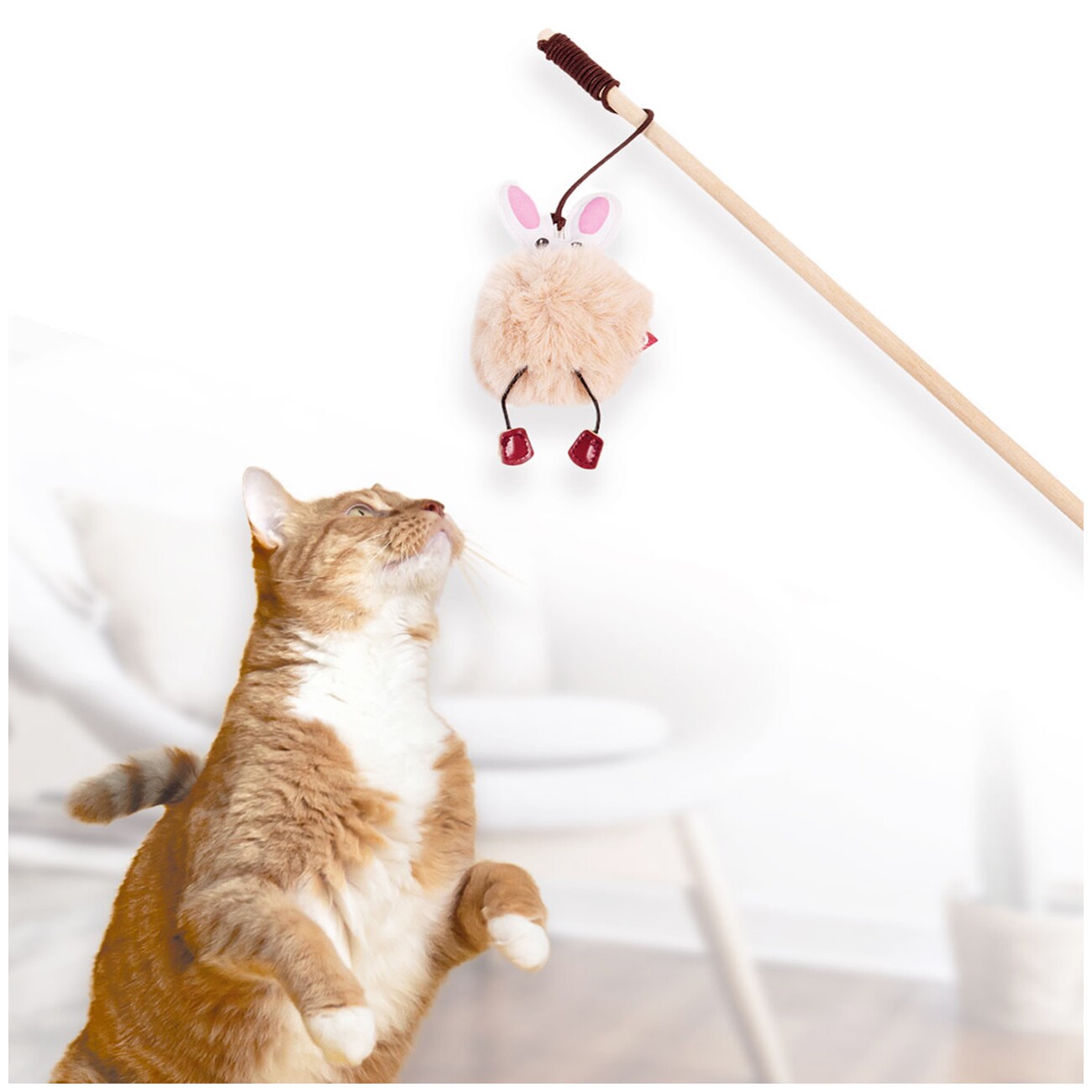Canadian Cat Company Spielangel Hase