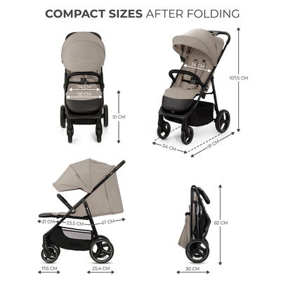 Kinderkraft Trig 3 Trille, Stone Beige