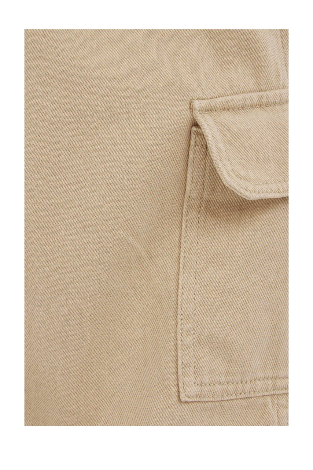 WE Fashion loose fit broek sand