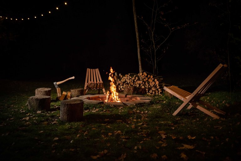 Weltevree Fieldchair fauteuil houten buitenstoel