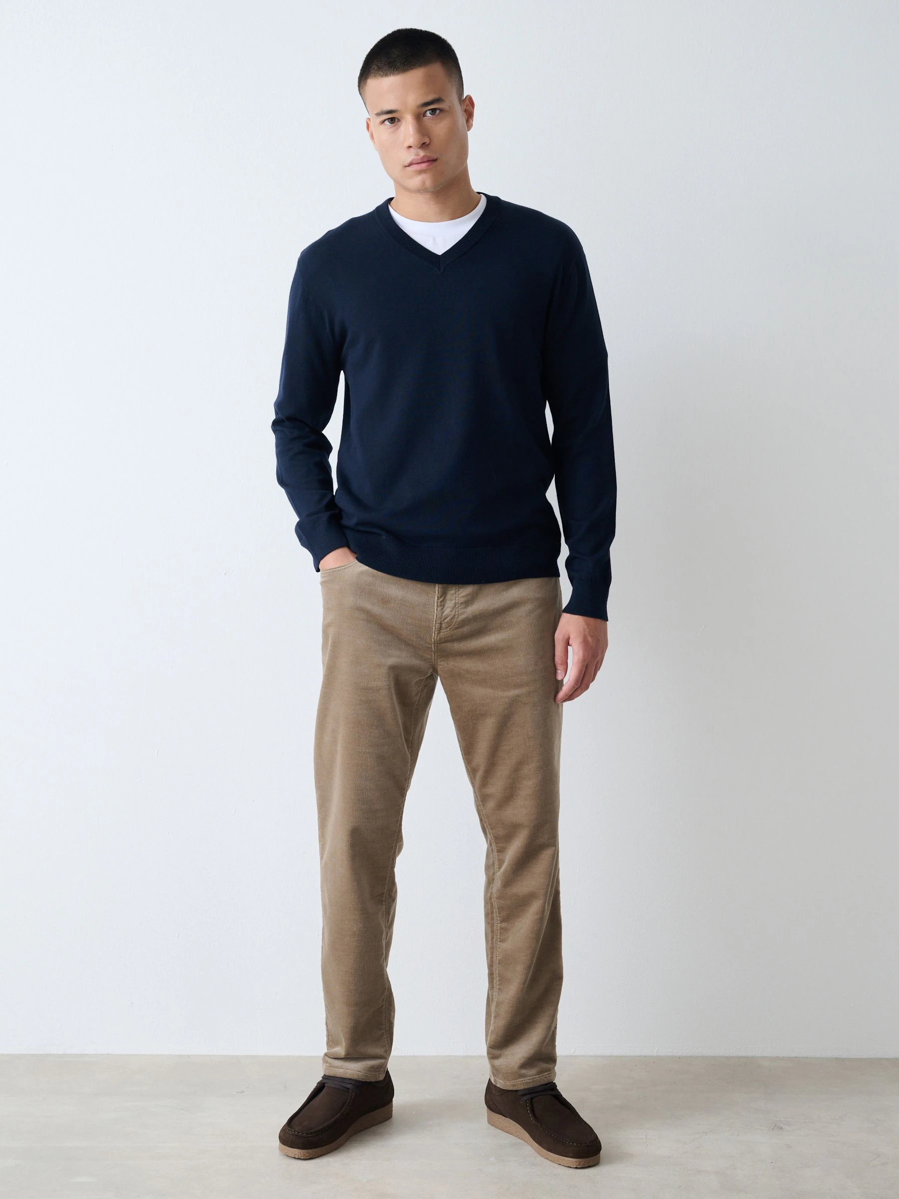 Zand - Motionflex Corduroy Stretch Trousers