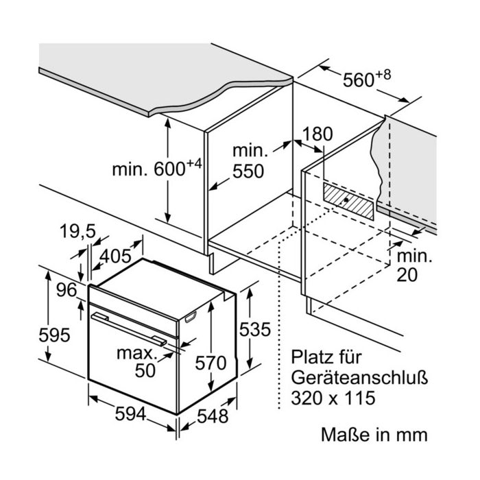 Siemens Einbau-Backofen iQ500 HB517ABS0