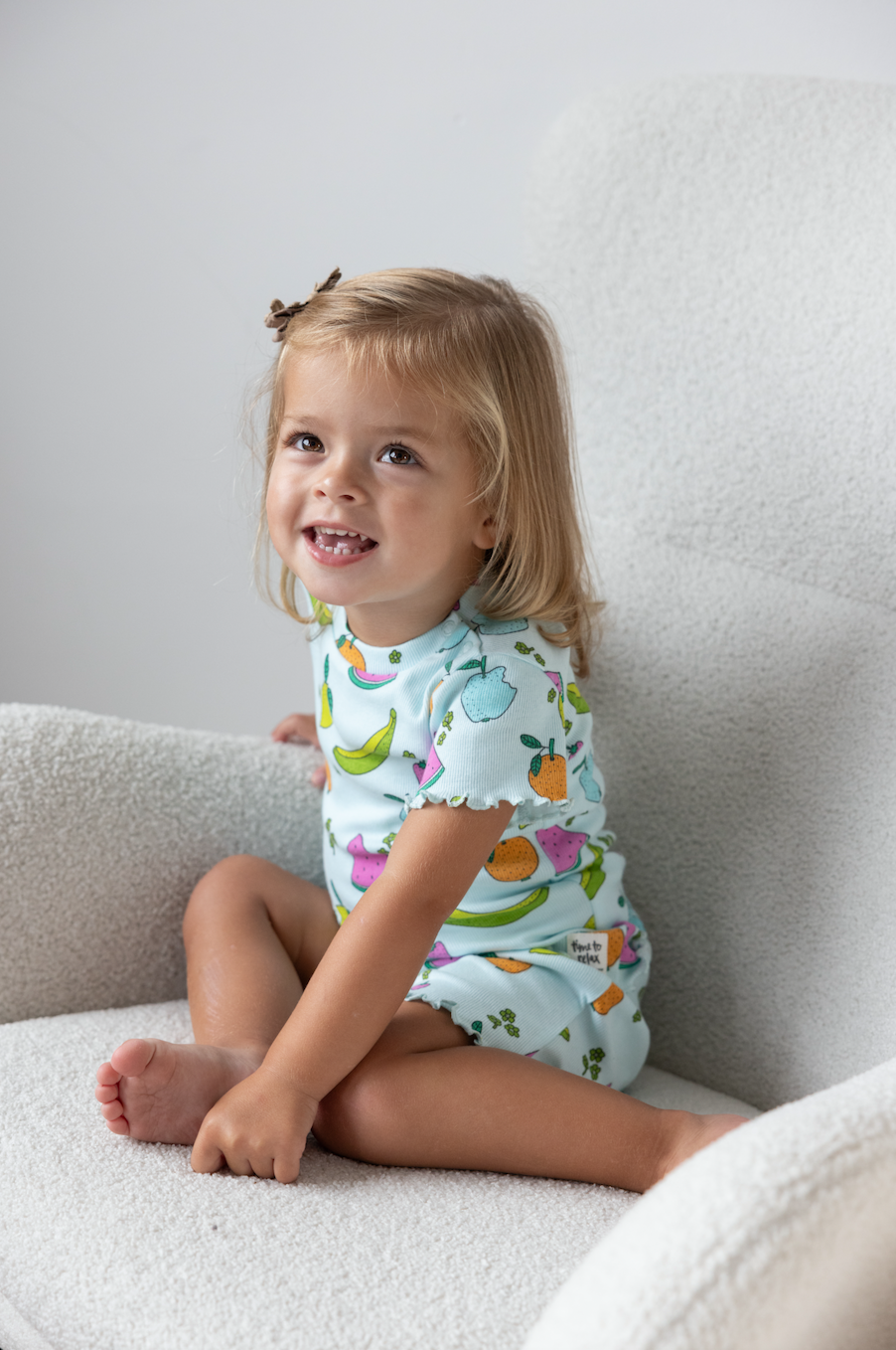Feetje Feetje shortama Femmy Fruit - Premium Summerwear mint