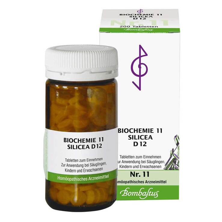 Biochemie 11 Silicea D 12 Tabletten, 200 St