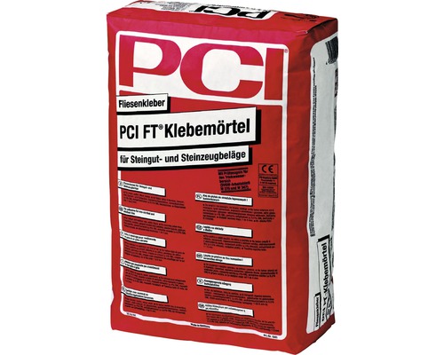 PCI FT® Lijmmortel Tegellijm voor Aardewerk en Steengoed Vloeren 25 kg