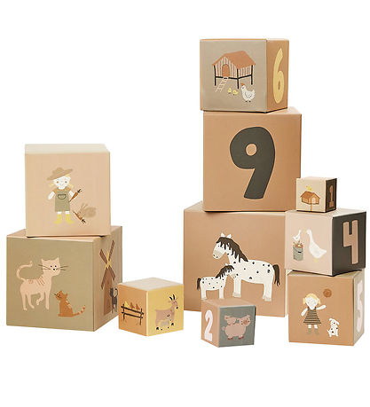 Smallstuff Stapelboxen - 10 st. - Farm Ente Puppen