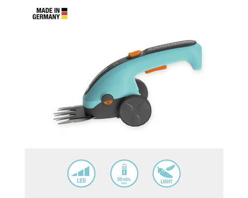 GARDENA ClassicCut snoerloze gras- en buxusschaar inclusief handgreep