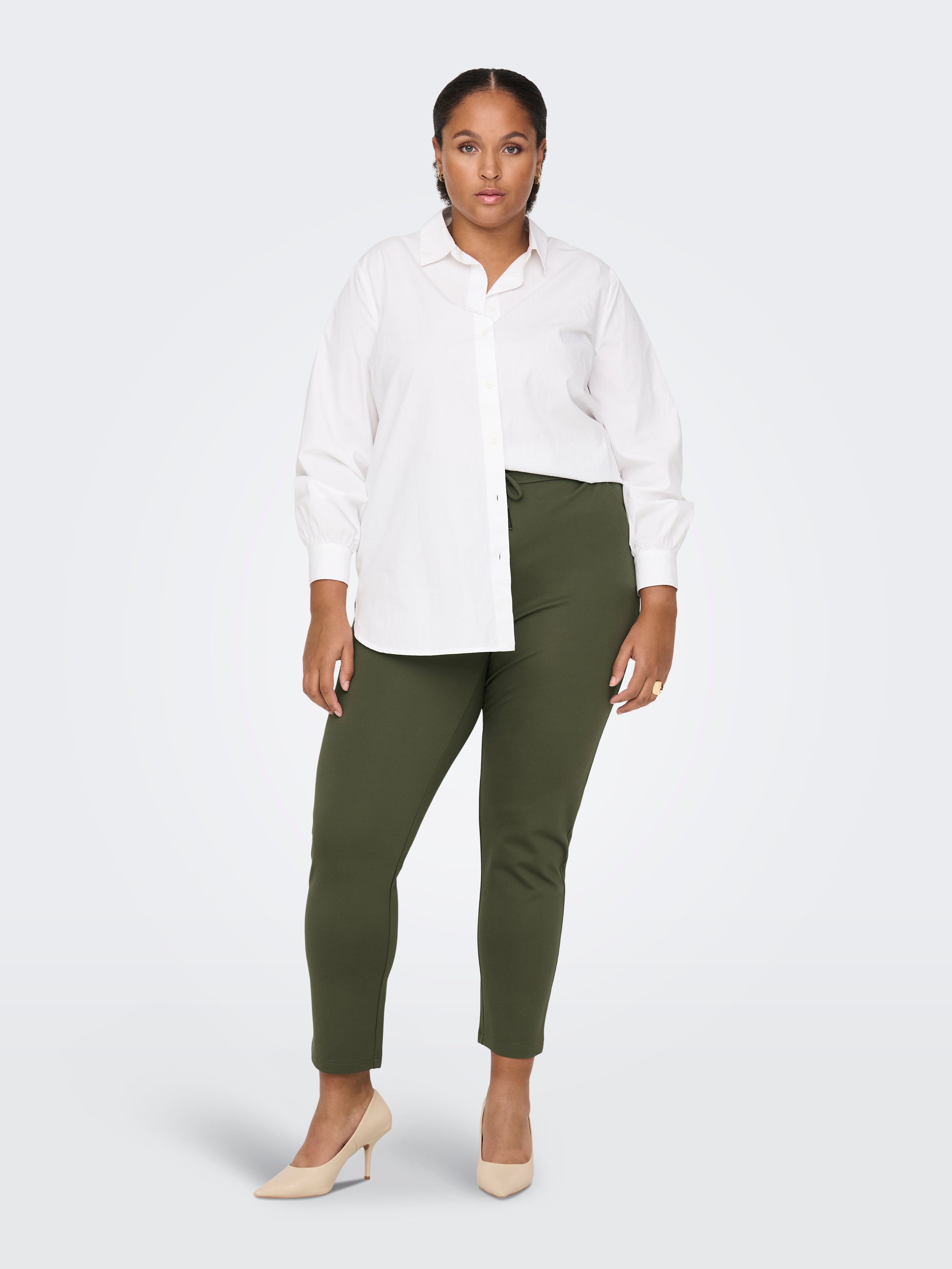 CARGOLDTRASH Mittlere Taille Normal geschnitten Hose Peat