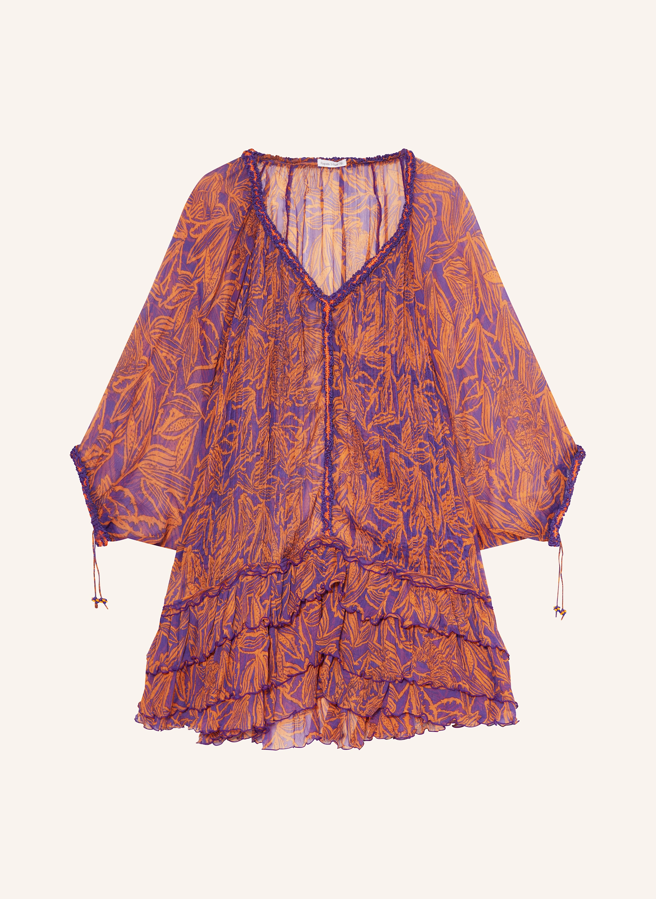 Poupette St Barth Strandkleid NAVA aus Seide
