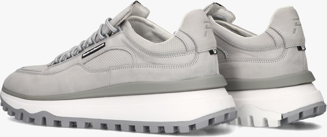 grijze floris van bommel lage sneakers sfm-10248 de gripper