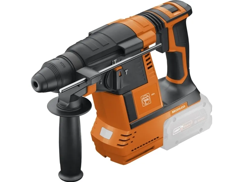 Fein ABH18-26 AS SDS-Plus-Batteri borehammer 18 V børsteløs, Kuffert, uden batteri, uden oplader
