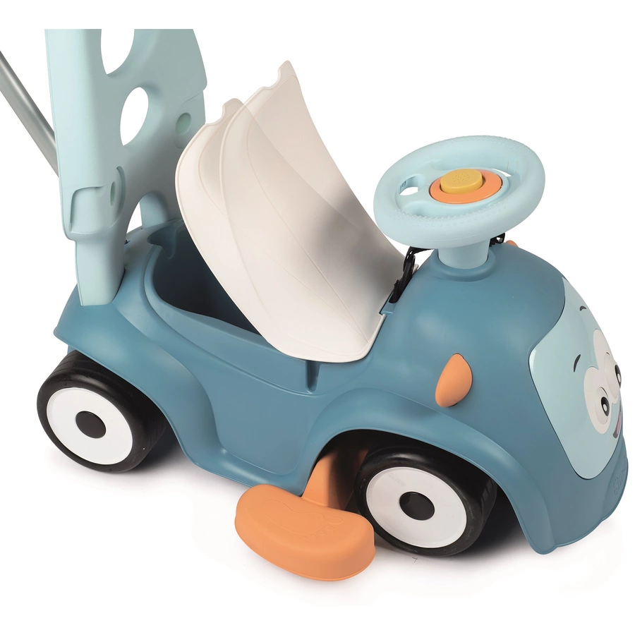 Smoby 3- in- 1 Rutscherfahrzeug Maestro, blau