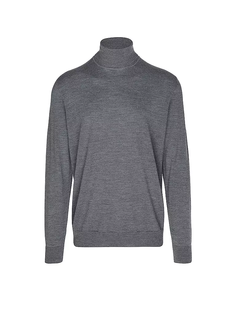 PROFUOMO Rollkragenpullover  grau