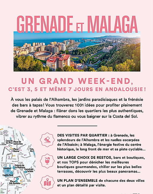 HACHETTE - UN GRAND WEEK END GRENADE ET MALAGA
