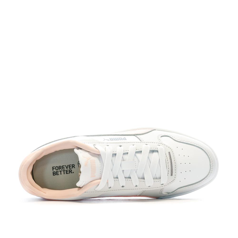 Puma Baskets Blanc/Rose Femme Puma Carina Street
