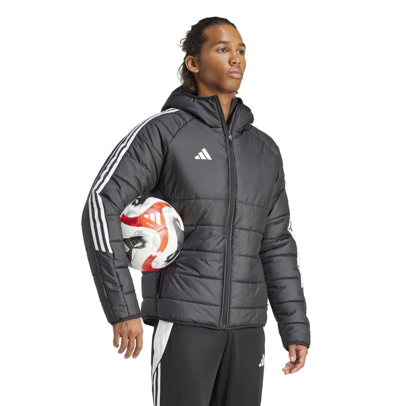 Adidas Tiro 24 Winterjas Zwart Wit