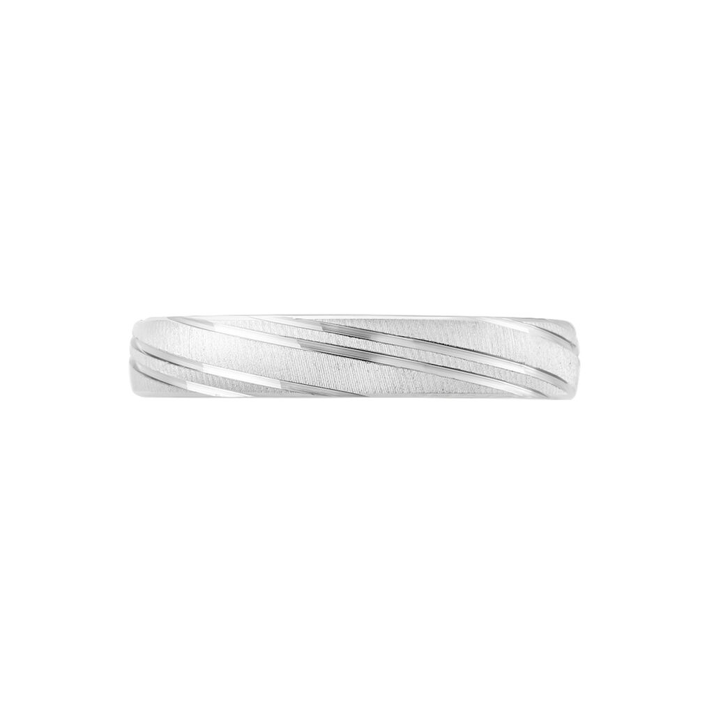 Alliance Ketly Ruban Plat Argent Blanc
