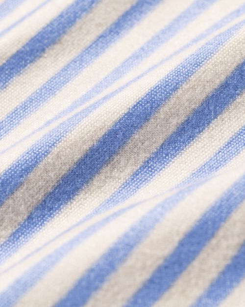 chemise de nuit femme rayée bleu clair
