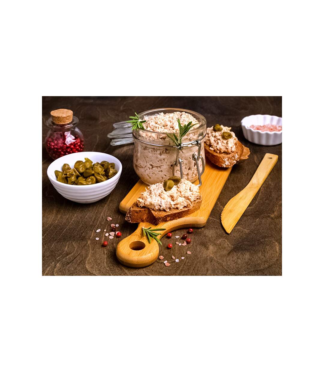 Coffret 7 services livré à domicile : produits de sélection MOF, terrines et vin - SMARTBOX - Coffret Cadeau Gastronomie