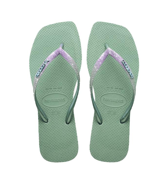 Havaianas Women Square Glitter Teenslippers