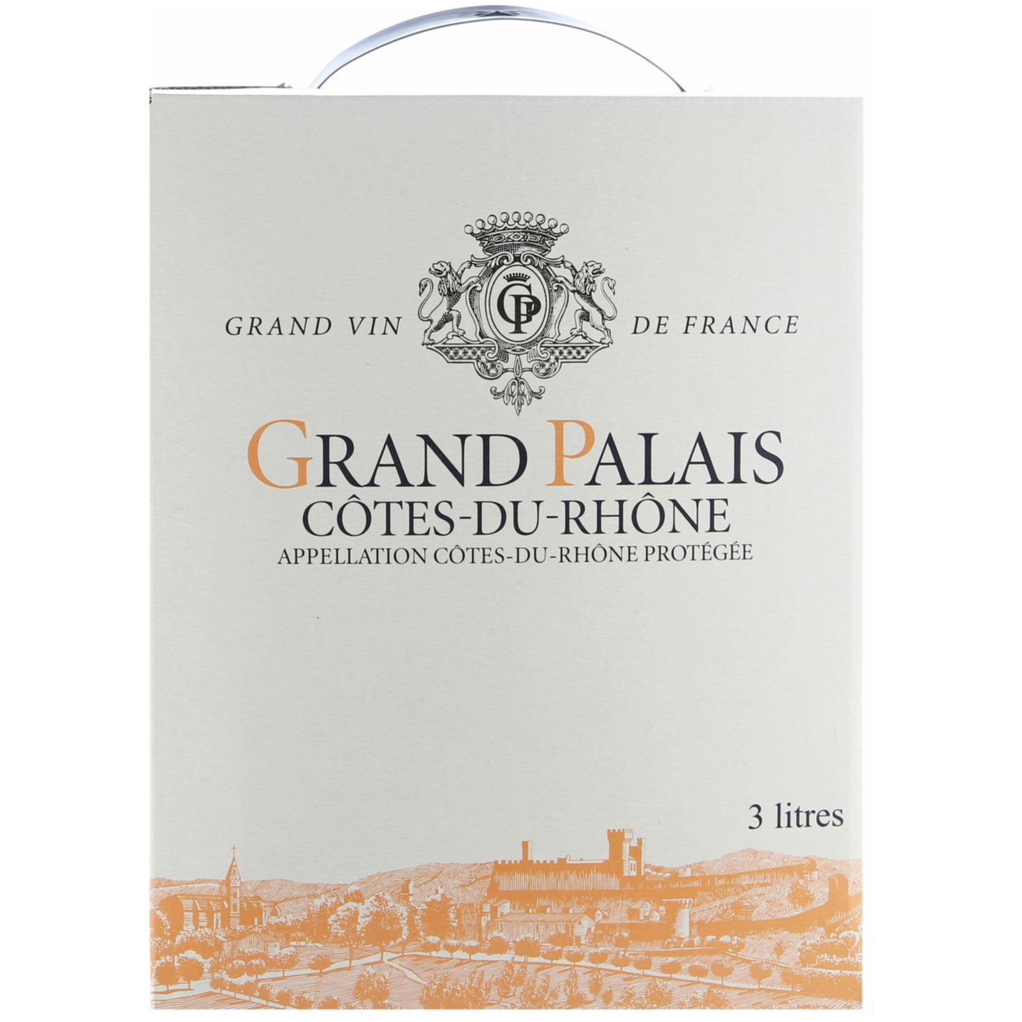 Côtes-du-Rhône AOP Grand Palais Bag in Box -300cl