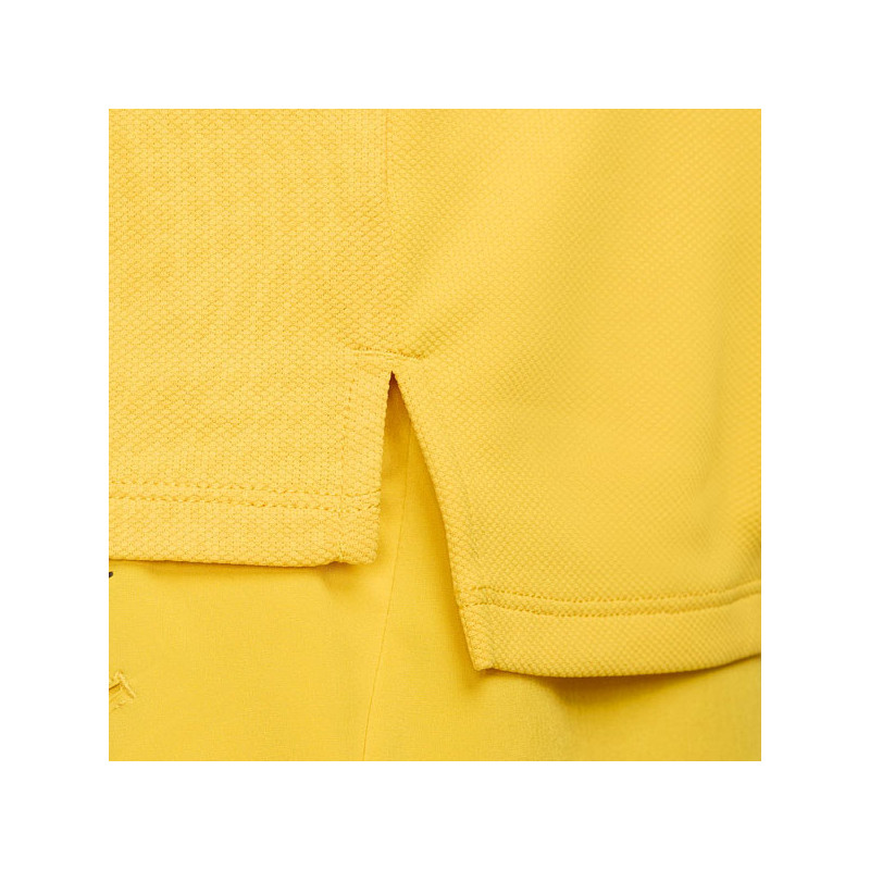 Polo de tennis Nike Slam Dri-Fit RG jaune ou ocre