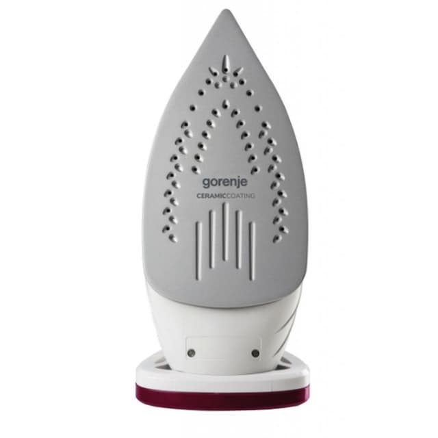 Gorenje Dampstrygejern SIH3000RBC Dampstrygejern, 3000 W, Vandtankkapacitet 350 ml, Kontinuerlig damp 40 g/min, Rød/Hvid