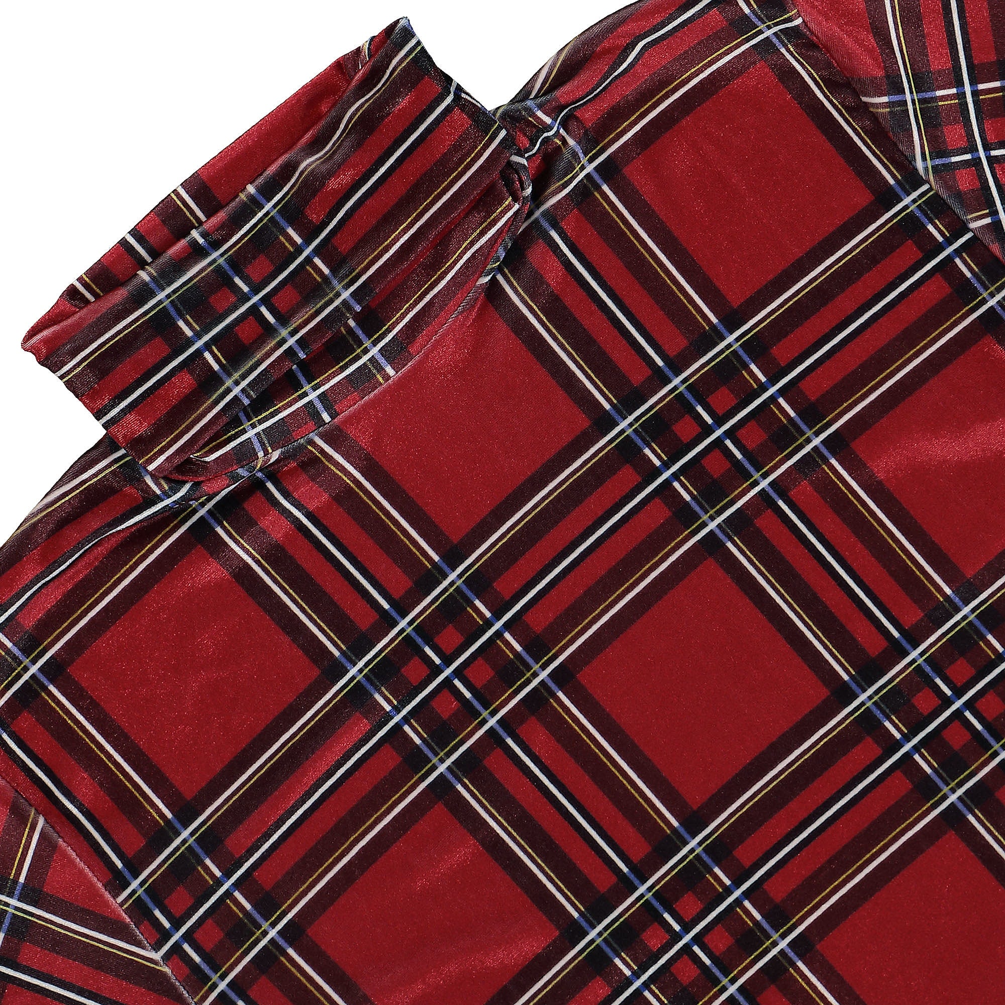Liberal Youth Ministry<br>Plaid Velvet Turtleneck