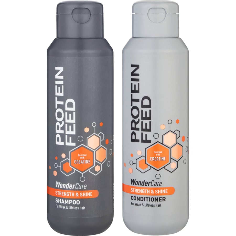 Protein Feed Wonder Care Shampoo & Conditioner revitalisieren & reparieren 2 x 500 ml