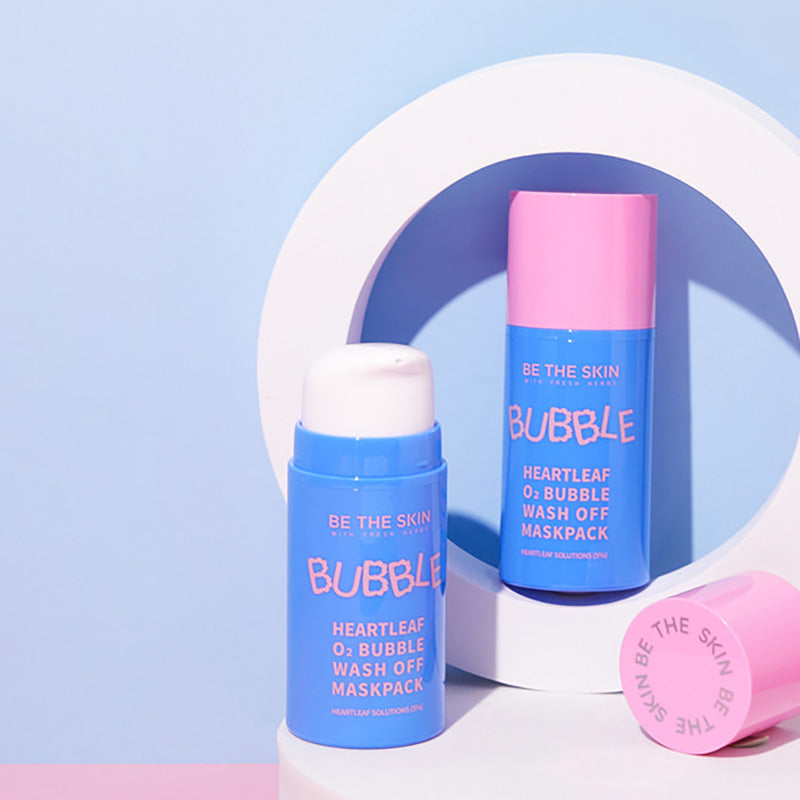 Heartleaf O2 Bubble Wash Off Mask Pack