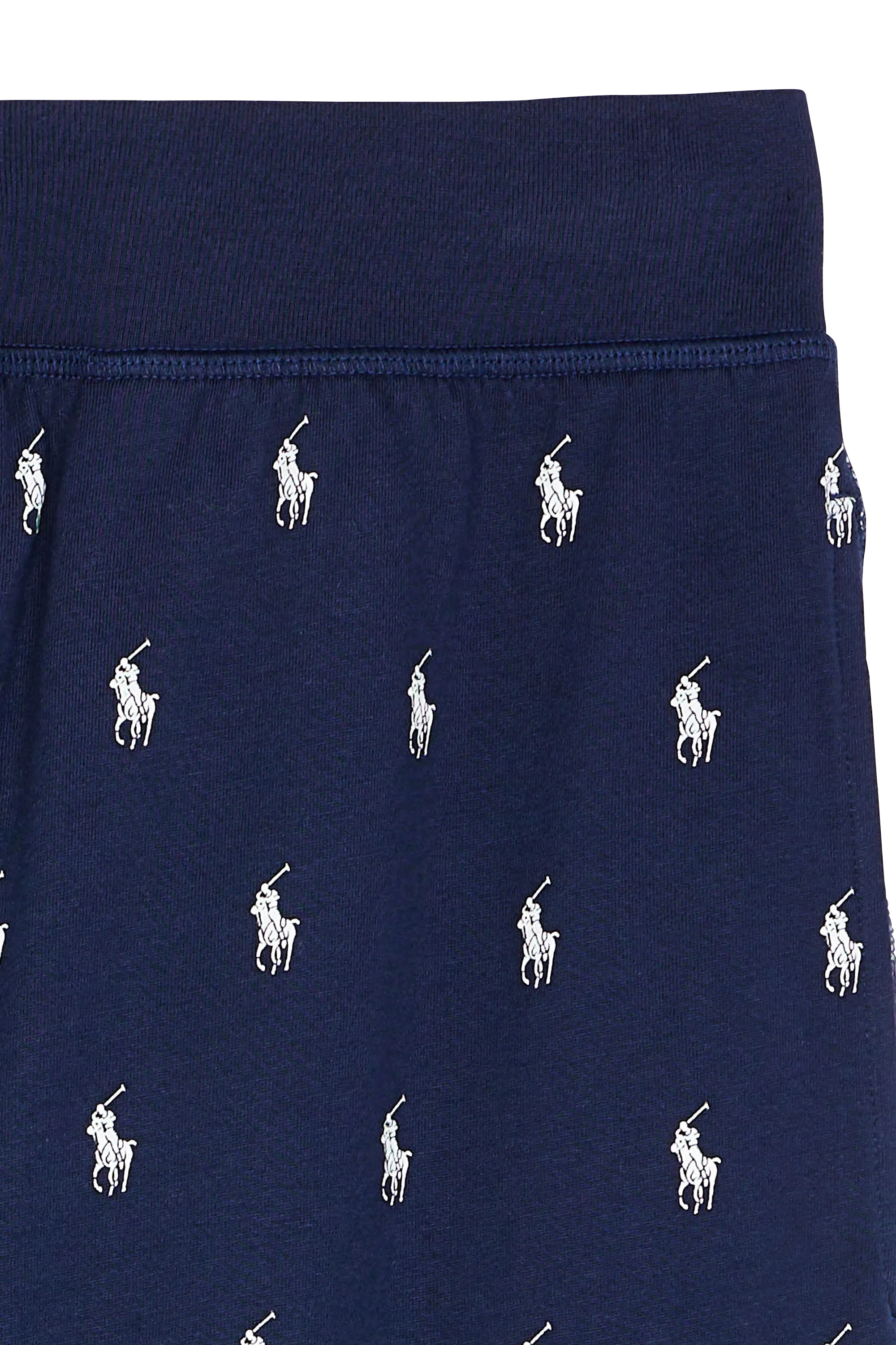 POLO RALPH LAUREN Pyjama BCI PRINTLIQUID CTN-SLE-BOT Bleu